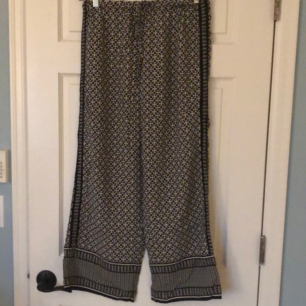 Max Studio Drawstring Crop Pants